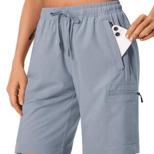 Rosvigor Womens Hiking Cargo Shorts